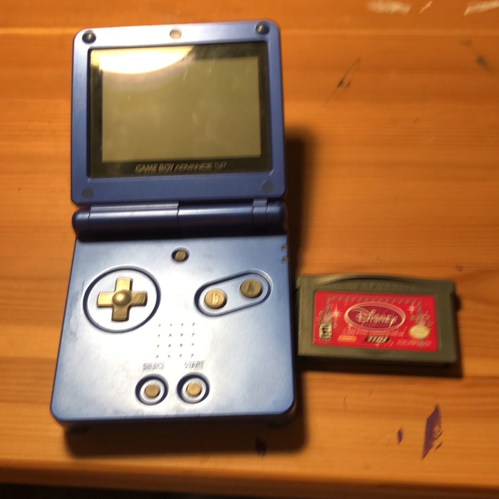 Blue Gameboy Advanced SP